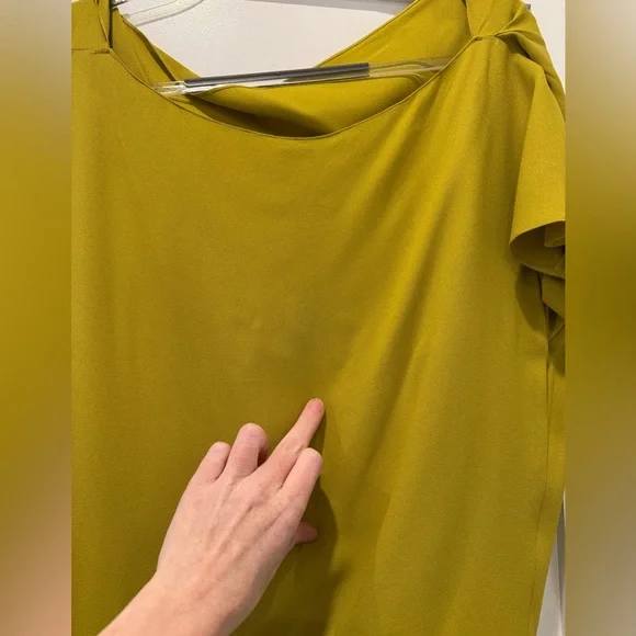 ***SOLD*** Christian Dior Galliano Fall 2007 Chartreuse Beaded Runway Dress - Picture 6 of 13